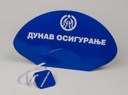 Reklamne lepeze "Dunav Osiguranje" plava 2