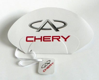 Kartonske promo lepeze "Chery"