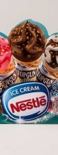 Papirene lepeze originalnog oblika "Nestle"