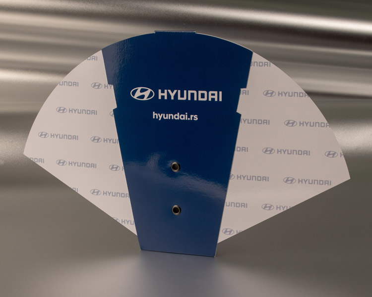 sklopiva reklamna lepeza hyundai